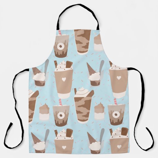 Kaffee Schürze (Vorderseite)