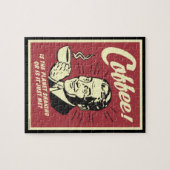 Kaffee: Schüttelt der Planet oder ich Puzzle (Horizontal)