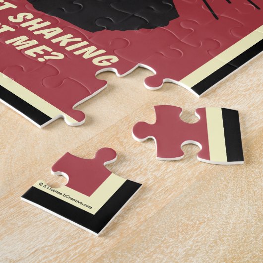 Kaffee: Schüttelt der Planet oder ich Puzzle (Seite)