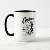 Kaffee: Schüttelt der Planet oder ich Tasse (Links)