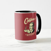 Kaffee: Schüttelt der Planet oder ich Tasse (VorderseiteRechts)