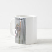 Kaffee, sehe ich Kaffee! Kaffeetasse (Vorderseite Links)
