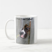 Kaffee, sehe ich Kaffee! Kaffeetasse (Links)