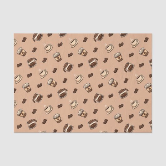 Kaffee Seidenpapier (Vorderseite)