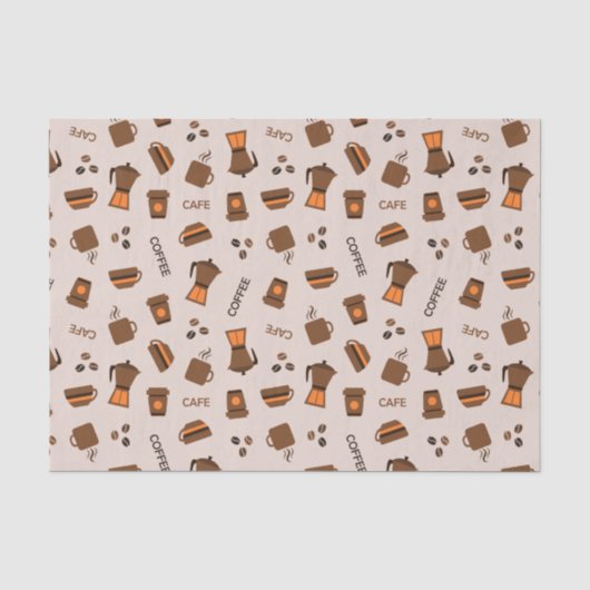 Kaffee Seidenpapier (Vorderseite)