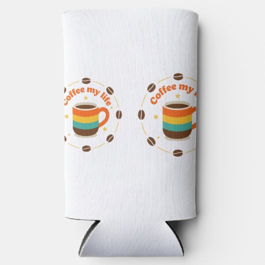 Kaffee Selters Dosenkühler (Vorderseite)