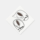 Kaffee? Serviette (Ecke)