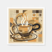 Kaffee Serviette (Vorderseite)