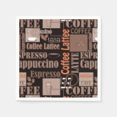 Kaffee Serviette (Vorderseite)