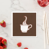 Kaffee-Servietten Serviette (Beispiel)