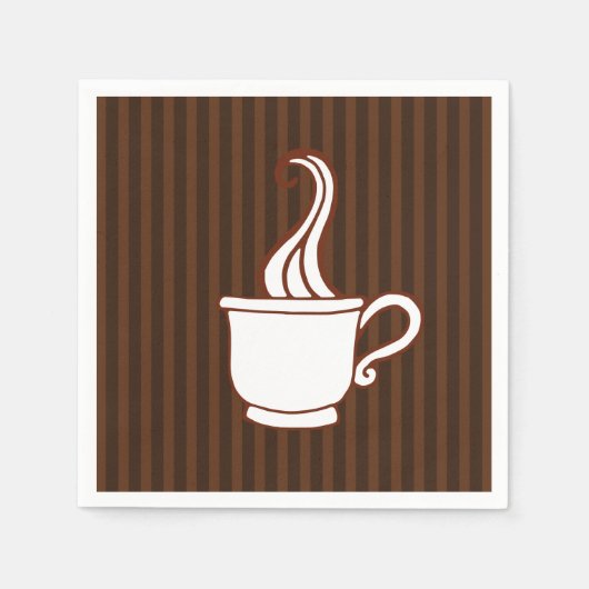 Kaffee-Servietten Serviette (Vorderseite)