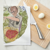 Kaffee-Shirt im Freien Geschirrtuch (Viertel Falte)