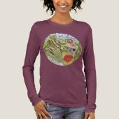 Kaffee-Shirt im Freien Tri-Blend Shirt (Vorderseite)