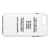 Kaffee-Shop Case-Mate iPhone Hülle (Rückseite (Horizontal))