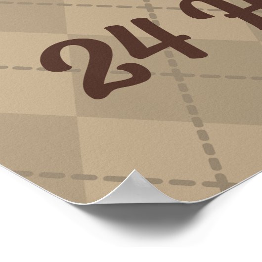 Kaffee Shop Diner Poster Art (Ecke)