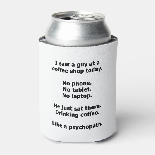 Kaffee-Shop Dosenkühler (Kanne Vorderseite)