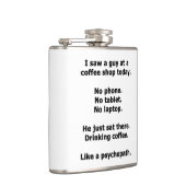 Kaffee-Shop Flachmann (Rechts)