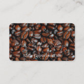 Kaffee Shop Geschäfts Karte (Vorderseite)