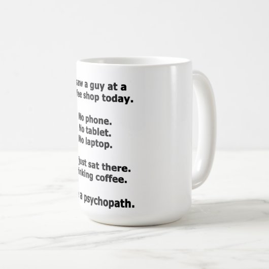 Kaffee-Shop Kaffeetasse (VorderseiteRechts)