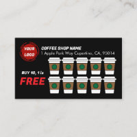 Kaffee-Shop kaufen 10 erhalten 1 CUSTOM