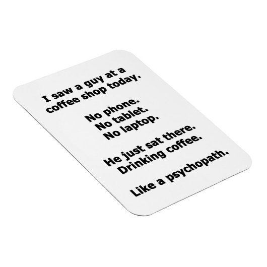 Kaffee-Shop Magnet (Rechte Seite)