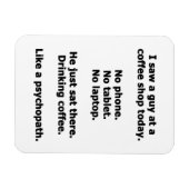 Kaffee-Shop Magnet (Horizontal)