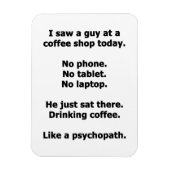 Kaffee-Shop Magnet (Vertikal)