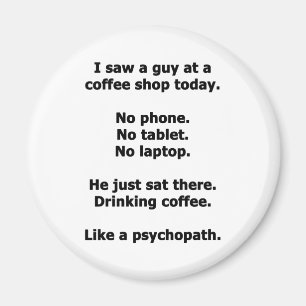Kaffee-Shop Magnet