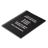 Kaffee-Shop Notizblock (Linke Seite)