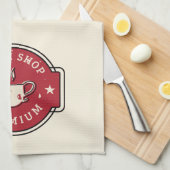 Kaffee-Shop | Premium-Kaffee Geschirrtuch (Viertel Falte)