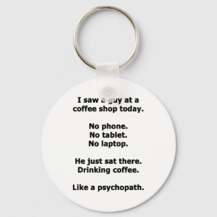 Kaffee-Shop Schlüsselanhänger