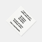 Kaffee-Shop Serviette (Ecke)