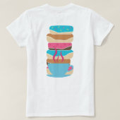 Kaffee-Shop T-Shirt (Design Rückseite)