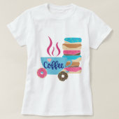 Kaffee-Shop T-Shirt (Design vorne)