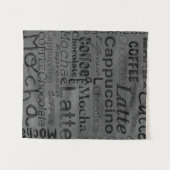 KAFFEE-SHOP WANDTEPPICH (Vorderseite (Horizontal))