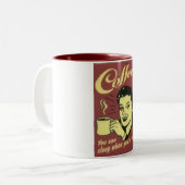 Kaffee! Sie können schlafen, wenn Sie tote Tasse (Vorderseite Links)