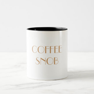 KAFFEE-SNOB Mub Zweifarbige Tasse