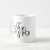 Kaffee-Snob-Tasse Kaffeetasse (Vorderseite Links)