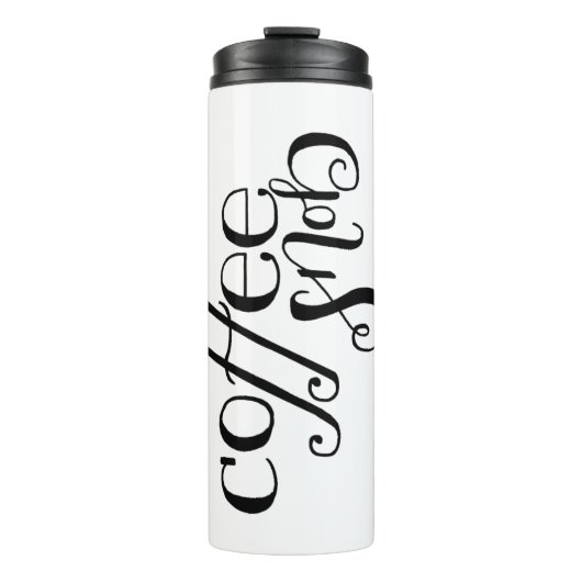 Kaffee Snob Travel Mug Thermosbecher (Vorderseite)