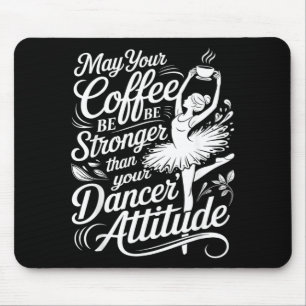 Kaffee sollte stärker sein als die Einstellung der Mousepad