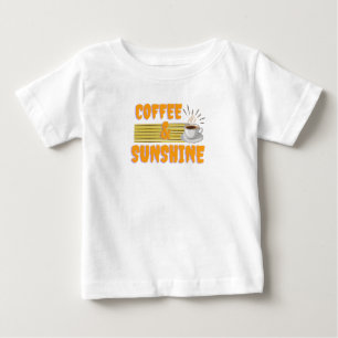 Kaffee & Sonnenschein – Positive Morgen-Vibes Baby T-shirt