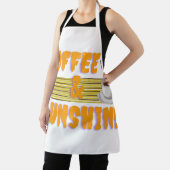 Kaffee & Sonnenschein – Positive Morgen-Vibes Schürze (InSitu)