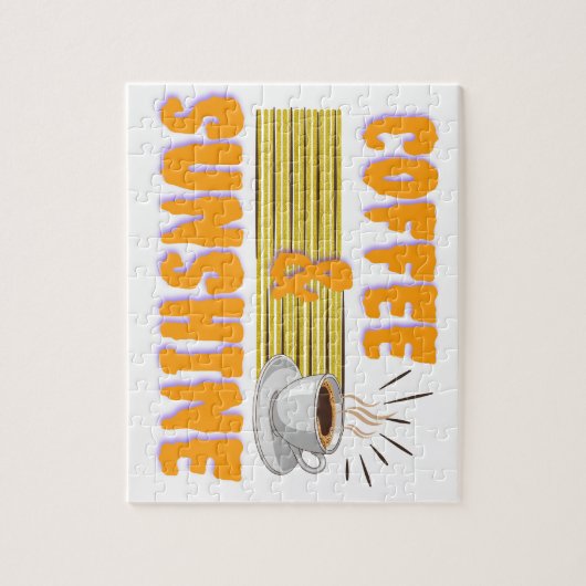 Kaffee & Sonnenschein – Positiver Morgen Puzzle (Vertikal)