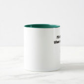 Kaffee-Spaß für den Arbeitsplatz Tasse (Zentrum)