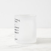 KAFFEE-SPASS-KAFFEE-SÜCHTIG-KOFFEIN-LIEBHABER MATTGLASTASSE (Mittel)