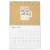 Kaffee-Spaß Kalender (Feb 2027)