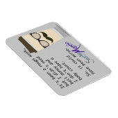 Kaffee-Spaß Magnet (Rechte Seite)