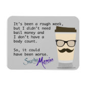 Kaffee-Spaß Magnet (Horizontal)