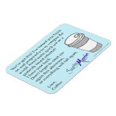 Kaffee-Spaß Magnet (Linke Seite)