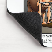 Kaffee Spaß Mousepad Geschenk (Ecke)